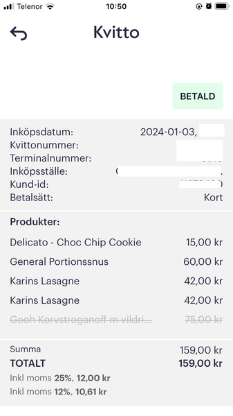 Snusförsäljning i Convini-automat – förundersökning pågår